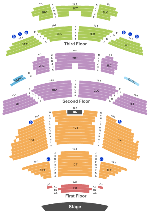 Pabst Theater Jeff Dunham Seating Chart